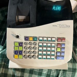 Alpha 583cx Cash management system